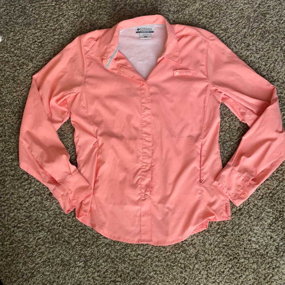 Columbia Womens Snap Up Long Sleeve